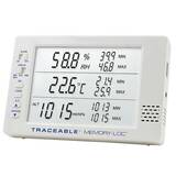 Digi-Sense Traceable Memory-Loc Thermohygrometer with Barometer and Calibration - 98767-17