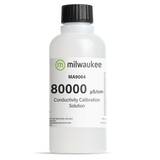 Milwaukee 80,000 ?S/cm Conductivity Calibration Solution - 230 ml Bottle - MA9064