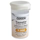 Oakton Traceable® One-Shot™ Buffer Solution, Clear, pH 7.000; 6 x 100 mL Vials - WD-00655-32