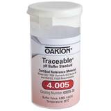 Oakton Traceable® One-Shot™ Buffer Solution, Clear, pH 4.005; 6 x 100 mL Vials - WD-00655-30