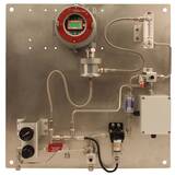 RKI Instruments Aspirator Panel for Two Oxygen or Toxic M2 Transmitters, with Flow Switch - 30-0954RK-204