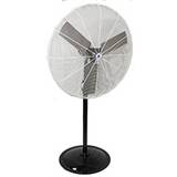 Schaefer 36" White Fan with Pedestal Stand - 36PFR