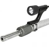 Western Technology "No-Air" LED Abrasive Blast Light with Battery Clamps and 100' Extreme Electric Cable - 3400LEDBAT100