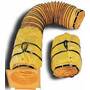 Pelsue 24" Diameter x 20' Vent Duct with Adaptor for SUPER24 Blowers - 24X20AD