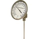 Digi-Sense Adjustable Angle Bimetal Thermometer, 5 in. Dial, 12 in. L, Range 0-250F/-20-120C - 90551-21