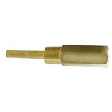 Digi-Sense Thermowell Brass, 12 in. Length, 3/4 in. Connection - 90433-47