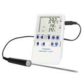 Digi-Sense Traceable Memory-Loc Datalogging Thermometer with Calibration; 1 Stainless Steel Probe - 94460-44