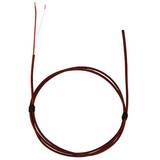 Digi-Sense Type J Thermocouple Probe Insulated Wire Probe with Sealed Tip with Mini-Connector, 15ft L 24 Awg - 18525-37