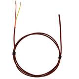 Digi-Sense Type K Thermocouple Probe Insulated Wire Probe with Sealed Tip with Mini-Connector, 15ft L 24 Awg - 18525-36