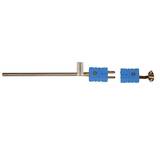 Digi-Sense Type T Thermocouple Probe Quick Dis-connector, with Std-Connector, 12 in. L, .188 Dia, Ungrounded Junction - 18523-82