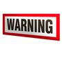 GHS Warning Word Placard - GHS1276