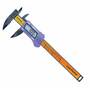 Digi-Sense Cole-Parmer Traceable Carbon Fiber Digital Caliper with Calibration; 0 to 6" - 97152-17