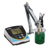 Oakton pH/Con 700 Benchtop Meter with pH Electrode, Conductivity/Temp Probe, and Electrode Stand, 110/220 VAC, 50/60 Hz - WD-35413-00