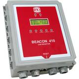 RKI Instruments Beacon 410 Four Channel Wall Mount Controller with Battery Charging - 72-2104A-01