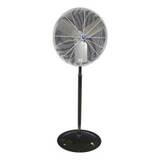Schaefer 24" Twister Oscillating Circulation Fan, High Velocity, White OSHA Guards, Black Round Pedestal - TW24HVW-PRB