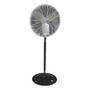 Schaefer 20" Twister Oscillating Circulation Fan, White OSHA Guards, Black Square Pedestal - TW20W-PB
