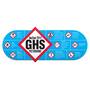 GHS Pictogram Wall Chart (Shaped) - GHS1078
