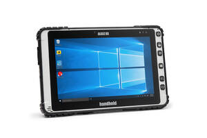 Handheld Algiz 8X Ultra Rugged Mobile 8-inch Widescreen Tablet, 4GB/128GB SSD, Windows 10, Intel Pentium and 4G LTE for EMEA, APAC, South America - A8XV1-10P02