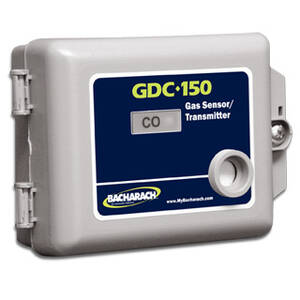 Bacharach 5201-1328 GDC-150 Gas Sensor Transmitter, NEMA 1 Housing, TVOC (0-50 ppm) PID Sensor w/Display & Relay