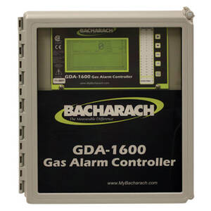 Bacharach 5700-1600 GDA-1600 Sixteen Channel Alarm Controller with Display, NEMA 4X Enclosure