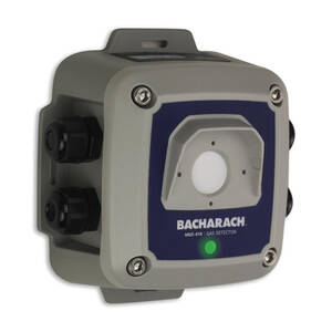Bacharach 6302-0101 MGS-410 Gas Detector - IP66, Modbus Output, Audible & Visual Alarms - R134a, 0-1,000ppm, Semi-conductor