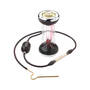 Bacharach Oil burner combustion testing kit - includes Fyrite CO2 20% Indicator (NO FLUID - FOR EXPORT), Fire Efficiency Finder, moisture absorbtion material, sampling hose assy., Tempoint (1000°F, 6" stem), MZF Draft (+.05 to -.25" WC), Tru Spot and large carrying case - 0010-5150