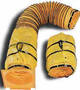 Pelsue 24" Diameter x 20' Vent Duct with Adaptor for SUPER24 Blowers - 24X20AD
