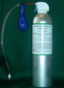 Bump Gas 11 Liter Aerosol Cylinder 50 PPM Methane / Air