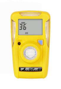 BW Technologies BW Clip 3 Year Single Gas Detector, Hydrogen Sulfide (H2S), Low - 10 ppm / High - 15 ppm