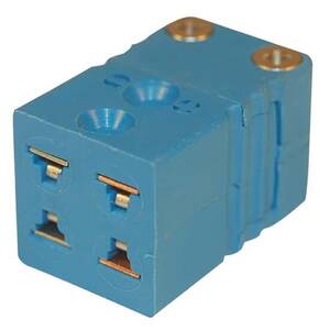 Digi-Sense Dual Thermocouple Connector, Mini, Female, Type-T; 5/pk - 18527-81