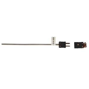 Digi-Sense Type J Thermocouple Probe Quick Dis-connector, with Mini-Connector, 12 in. L, .062 Dia, Ungrounded Junction - 18524-17