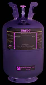 Gasco 221L-355 221 Liter 300 PPM Carbon Monoxide, 1.45% vol. (58% LEL Pentane Simulant) Methane, 15.0% Oxygen Calibration Gas, Nitrogen