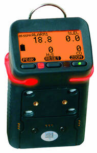 GfG G450 Multi-Gas Detector with Alkaline Battery, O2, LEL - G450-11010