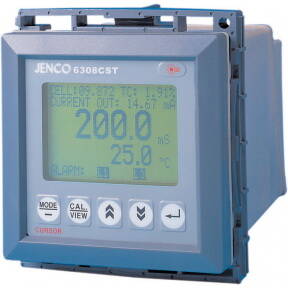 Jenco Conductivity/SalinityTemperature Controller/Transmitter - 6308CST