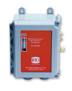 RKI Instruments 35-3000 LEL/Oxy/CO/HCN 4 Point Sample Draw Detector Assembly - 35-3011RKA-02