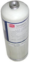 RKI Instruments Cylinder, CO 50 ppm/Methane 50% LEL/O2 12 % in N2, 34L - 81-0090RK-01