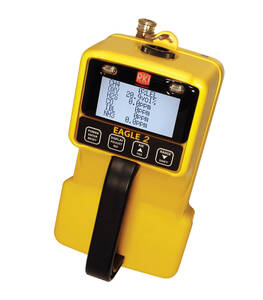RKI Instruments Eagle 2 Portable Monitor for LEL & PPM (Catalytic)/Methane CH4 100% Volume (TC)/O2/H2S/CO/VOC s (0 - 2,000 ppm, PID) - 726-111-30-P2