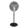 Schaefer 20" Twister Oscillating Circulation Fan, White OSHA Guards, Black Square Pedestal - TW20W-PB