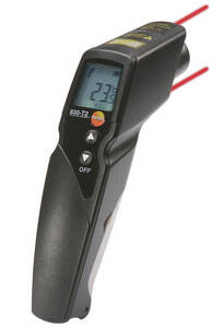 Testo 830-T2 IR Thermometer, 12:1 optics & dual laser - 0560 8312
