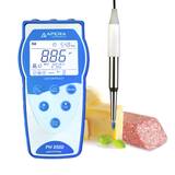 Apera PH8500-SS Portable Spear pH Meter for Food with GLP Data Logger
