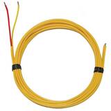 Digi-Sense Flexible Thermocouple Probe, PVC Insulated Wire, 20G, Exposed, Stripped, Type K; 120 in. L - 08113-19