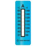 Digi-Sense Irreversible 8-Point Vertical Temperature Label, 160-230F/71-110C; 25/Pk - 08068-22