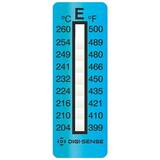 Digi-Sense Irreversible 9-Point Vertical Temperature Label, 400-500F/204-260C; 25/Pk - 08068-28