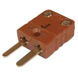 Digi-Sense Miniature Type-J Thermocouple Male Connector, 2 Pin - 18527-14