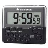 Digi-Sense Push-button Clock/Timer with Back Clip and Magnet - 94416-00