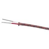 Digi-Sense Thermocouple Wire Type K 20-Gauge, Glass Braid Insulation with SS Overbraid - 08541-39