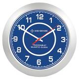 Digi-Sense Traceable Analog Wall Clock with Calibration; Blue Frame/White Face - 94460-50