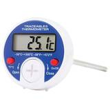 Digi-Sense Traceable Digital Pocket Thermometer Ultra with Calibration; ±0.4°C accuracy at tested points - 98767-34