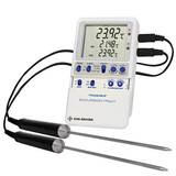 Digi-Sense Traceable Excursion-Trac™ Data Logging Thermometer with Calibration; 2 SS Probes - 94460-17