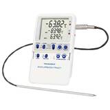 Digi-Sense Traceable Excursion-Trac Datalogging Low-Temp Thermometer with Calibration; 1 Stainless Steel Probe - 98768-53